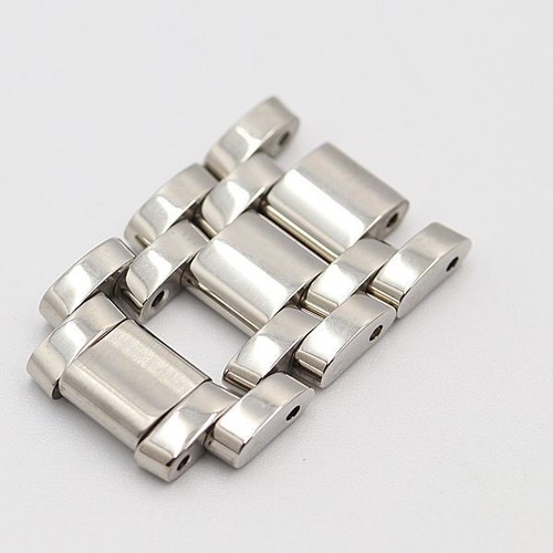 Cinturino orologio donna Fendi originale 3 maglie 7050L parti bracciale argento 15mm