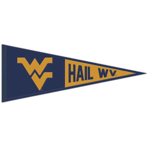 WinCraft West Virginia Mountaineers 13" x 32" Slogan Pennant Cover