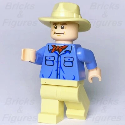 LEGO® Jurassic World Alan Grant Minifigure Jurassic Park 75932 75936 jw019 New - Image 1 of 3