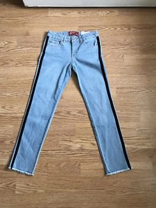 JEANS ARIZONA CO. para niñas nuevos con etiquetas VAQUEROS AJUSTABLES CINTURA SKINNY PIERNA TALLA 8 azul - Imagen 1 de 6