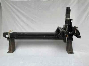 THK XY-Axis Linear Actuator with HG-KN13J-S100 AC Servo Motor - Picture 1 of 5