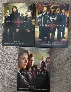 Sanctuary: Seasons 1-3 (DVD) 1,2,3, - 16 Discs Total - Foto 1 di 4