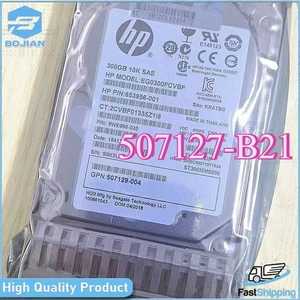 507127-B21 HP 507284-001 DL380 DL580 ML370 G5 G6 G7 300G 10K SAS 2.5" Hard Drive - Picture 1 of 5