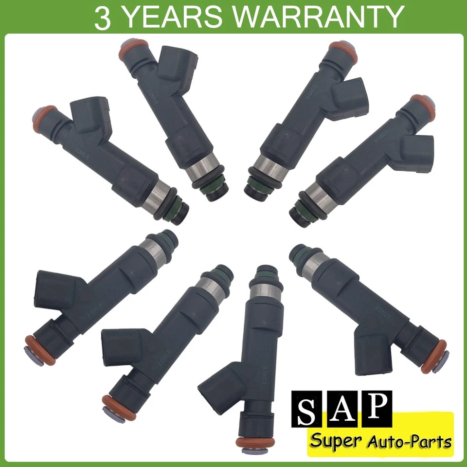 8X Inyectores de combustible 9L3E-E7A para Ford F-150 Mustang Explorer Sport Trac 09-10 4,6 L Foto 1 de 4