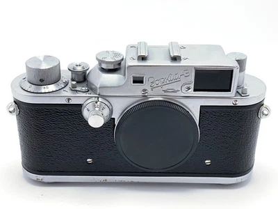 ⭐ Early 50's ⭐ Zorki-3 ( body ) Soviet rangefinder camera. 35mm -Serviced- 05459 - Photo 1/4