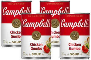 Kondensierte Huhn Gumbo Suppe, 10,5 Unzen Dose (4er Pack) - Bild 1 von 7