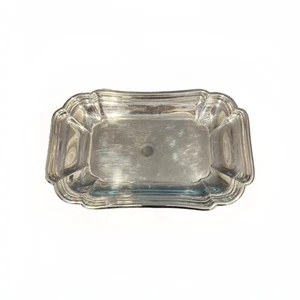 Vintage International Silver "Chadwick" Silver Plated Tray, 1513 Excellent Cond - Picture 1 of 6