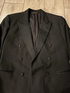 Vintage Christian Dior Monsieur Double Breasted Sports coat 41R $925 - Picture 1 of 13