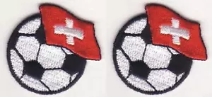 Soccer Switzerland Fußball Schweiz Embroidery Patch - Picture 1 of 1