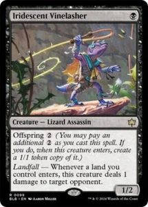 Iridescent Vinelasher (0099) - Bloomburrow - Rare - Picture 1 of 1