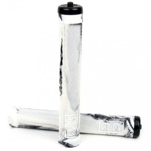 CULT BMX BEGIN BICYCLE GRIPS WHITE/BLACK ODI PRIMO SCOOTER VANS HEAVEN"S GATE - Picture 1 of 1