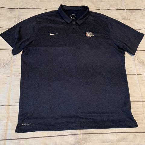 Nike Gonzaga Bulldogs Mens Size XL Early Season Polo Shirt Cover