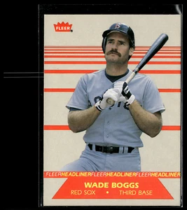 1987 Fleer 1 Wade Boggs Boston Red Sox - Foto 1 di 2