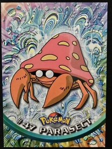 Parasect #47 Topps Black Label TV Animation Edition Non Holo Pokémon TCG 1999 LP - Picture 1 of 2