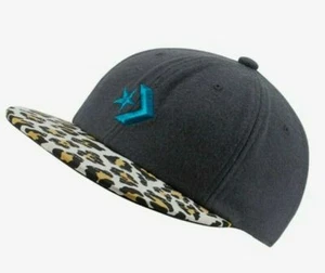 Converse x Just Don 6 Panel Unstructured Slate Grey Strapback Hat Don C NBA Fly - Picture 1 of 7