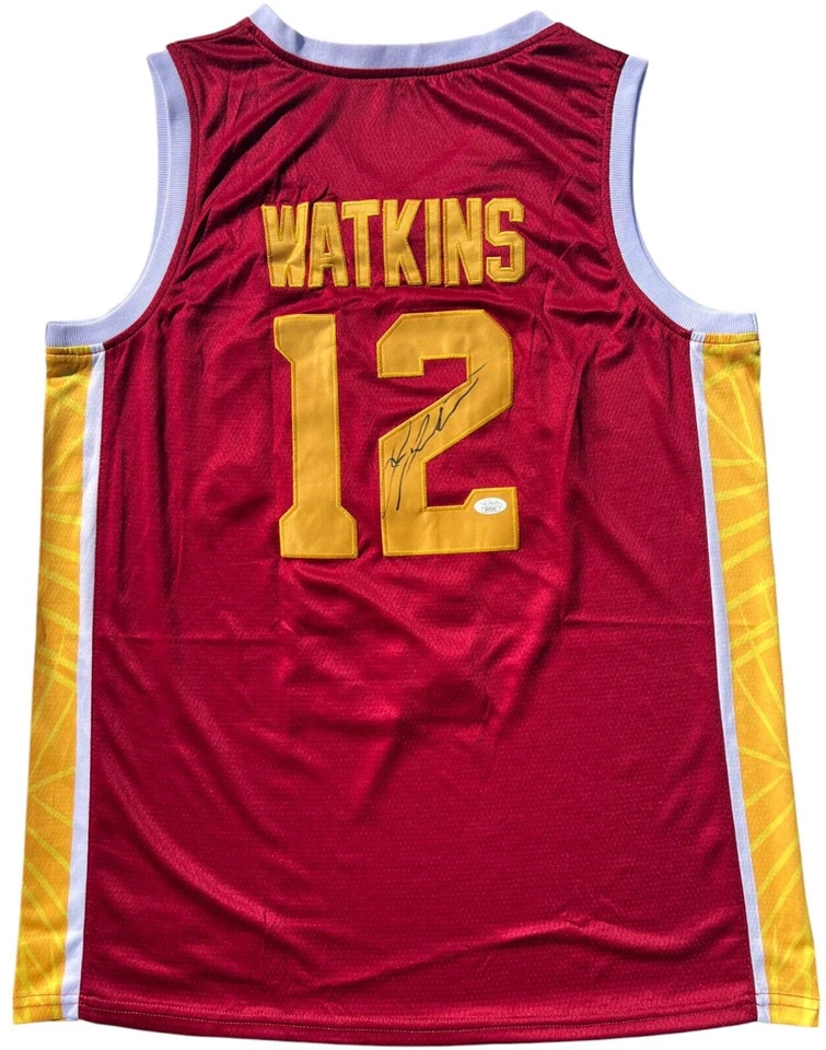 JUJU WATKINS SIGNED AUTOGRAPHED USC TROJANS BASKETBALL JERSEY #12 NCAA JSA - Image 1 of 4