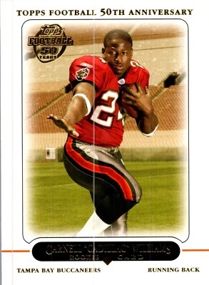 2005 Topps #438 Carnell "Cadillac" Williams - Image 1 of 2