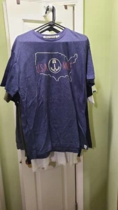 Iron and Resin Vista Tee T-Shirt Graphic Spellout Kurzarm Gr. XL Made USA - Bild 1 von 1