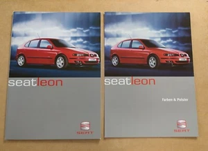 Seat Leon Prospekt 12.1999 + Farben und Polster 32 Seiten - Picture 1 of 9