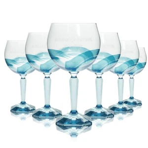 6x Bombay Sapphire Gin Glas Stir Creativity 68cl Gläser Sonderedition Ballon Bar - Bild 1 von 3