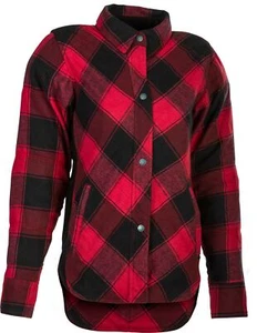 HIGHWAY 21 Women'S Rogue Flannel 2X Red/Black #6049 489-1450~6 - Picture 1 of 1