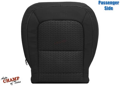 2015-2021 GMC Canyon SLE SLT SL -Passenger Side Bottom Cloth Seat Cover Black - Image 1 of 4