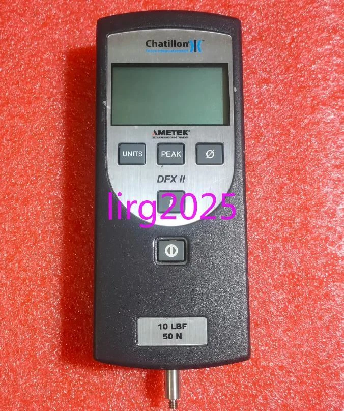1pc used  CHATILLON DFS II Dynamometer (10LBF50N) - Image 1 of 4