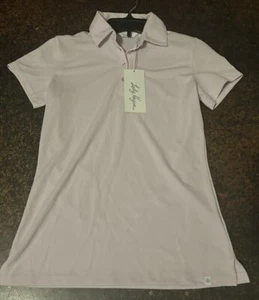 NWT! Lady Hagen Women’s XS Pique Short Sleeve Polo Fresco Pink(Lavender) Golf - Picture 1 of 2