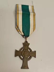 Orden Kreuz Kriegsverdienstkreuz Sachsen 1WK, Militaria Ehrenzeichen, 1915 - Bild 1 von 4
