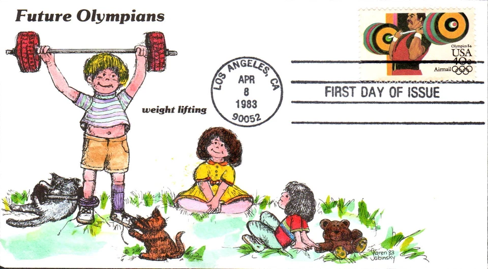 #C108 Levantamiento de pesas Karen's FDC (1191983C108001) Foto 1 de 1