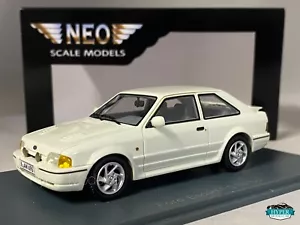 1986 NEO SCALE MODELS 1/43 FORD ESCORT MKIV RS TURBO WHITE ART.NEO44951 - Picture 1 of 5