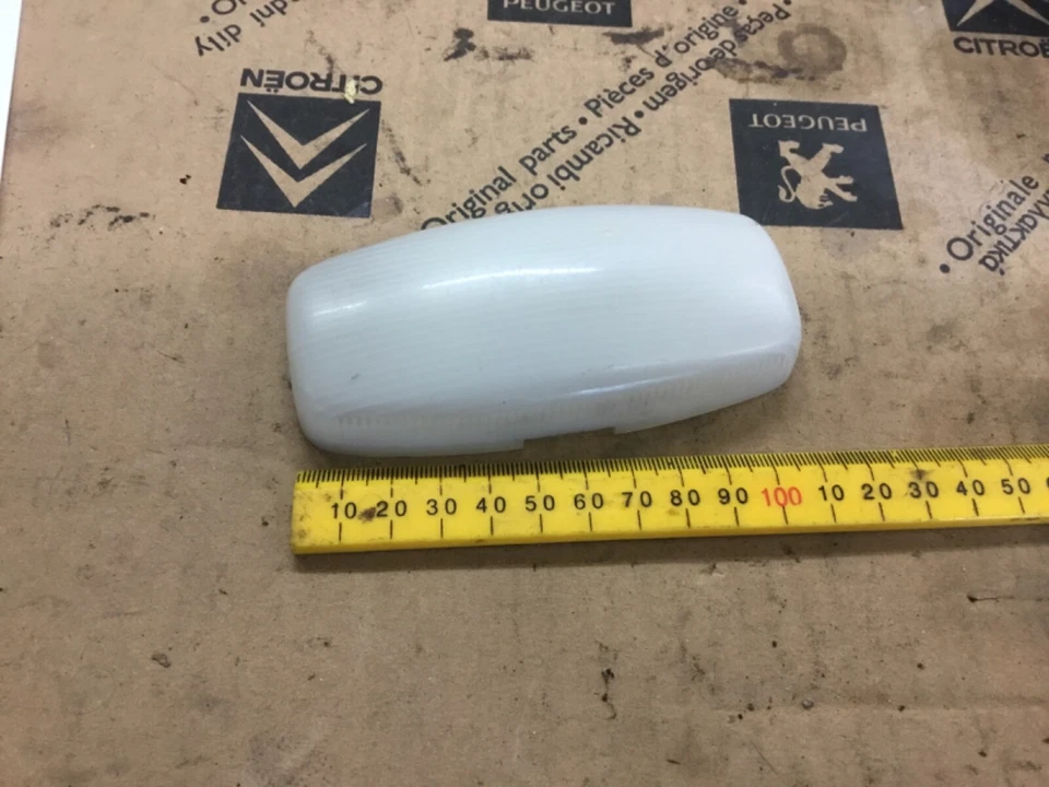 Used GENUINE peugeot 204 304 404 504 interior roof light lens  636503 harpon - Image 1 of 2