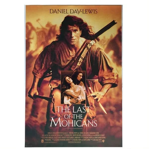 LAST OF THE MOHICANS (1992) RARE US ONE SHEET CINEMA POSTER   DANIEL DAY LEWIS - Picture 1 of 5