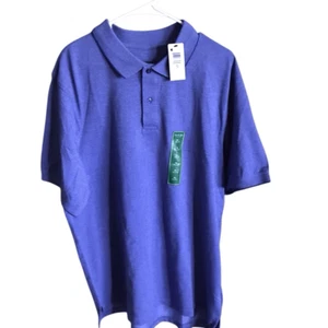 David Taylor polo shirt Size XL Jacquard Mens purple New with tags (B2) - Picture 1 of 5