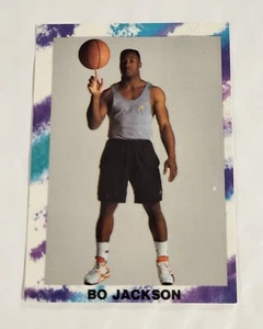 βΎοΈ BO JACKSON π "Bo Knows Basketball" 1990 Border Oddball Promo Card - Picture 1 of 2