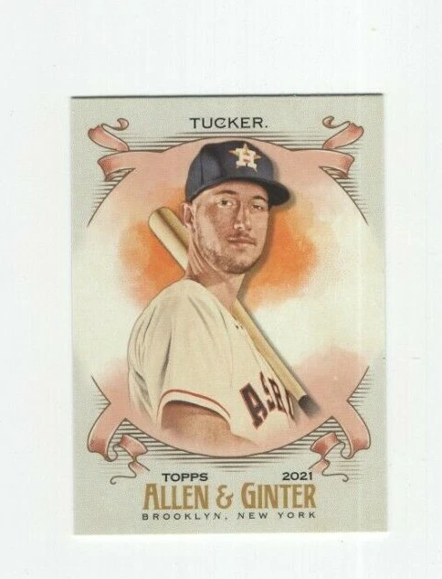 2021 TOPPS ALLEN & GINTER BASEBALL - KYLE TUCKER HOUSTON ASTROS #223 - Image 1 of 1