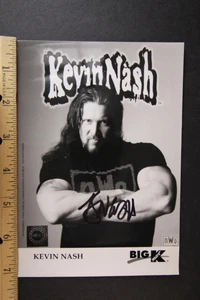 WWF PRO WRESTLER KEVIN NASH AUTOGRAPH PHOTO~ - Picture 1 of 1