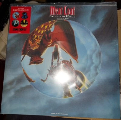 Meatloaf Bat Out Of Hell II RSD EXCLUSIVE 2 PIC DISCS VINYL - Image 1 of 2