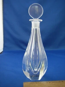 ORREFORS pequeño (?) Cristal CRUET-Hexagonal-Marcado OF/LA1937 - Imagen 1 de 8