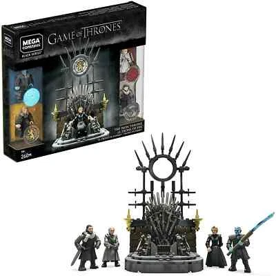 Game of Throne Mega Construx the Iron Throne Playset 260 PCS New - Image 1 of 4