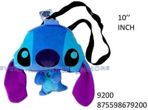 LILO&STITCH 10” FLAT PLUSH SHOULDER 9200 NEW - Picture 1 of 2
