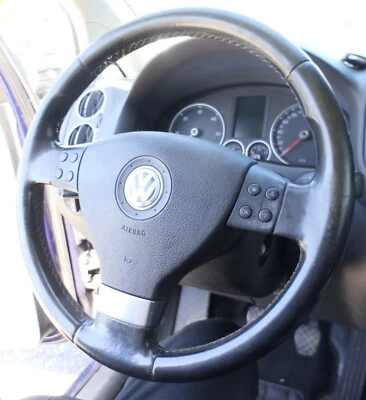VW Touran Golf 5 Lenkrad 3 Speichen Multifunktionslenkrad Multifunktion - Bild 1 von 2