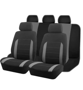 Autositzbezüge Komplettset 5-Sitzer Universal Grau - Bild 1 von 6
