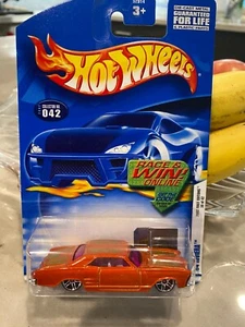 2002 Hot Wheels 42 Primo Edizioni 30/12.8m64 Riviera Arancione W/Pr5 Raggi - Foto 1 di 1
