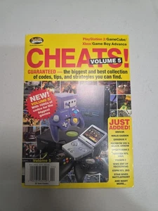 Book CHEATS! Volume 5 Video Game Strategy Code Book Guide PS2 GameCube Xbox GBA - Picture 1 of 7