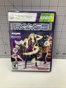 Dance Masters For Xbox 360 Kinect Game Music Dancing Exercise New Sealed - Picture 1 of 4