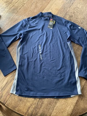 Under Armour 1298251 Para hombres Azul UA ColdGear Reactor Crew XL Manga Larga Nuevo con Etiquetas Foto 1 de 4