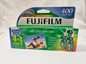 Ungeöffnet * Fujifilm Superia X-TRA 400 35mm 4+1 Pack abgelaufen 2009 Farbfilm C-41 - Bild 1 von 6