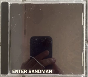 Metallica Enter Sandman CD Rare Original Promo Single Black Album Radio - Picture 1 of 3