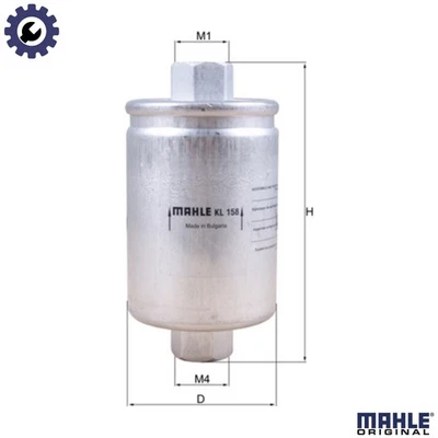 FUEL FILTER KL 158 FOR OLDSMOBILE FSO DAIMLER LAND ROVER DEFENDER/Wagon/SUV/Up - Image 1 of 4